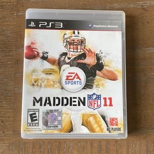 Original "Madden 2011" PlayStation 3 Game